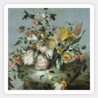 Still Life Flowers In a Vase, 1700-1799 Sticker